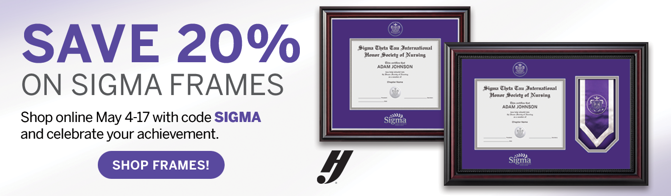 Save 20% on your Sigma Frame!