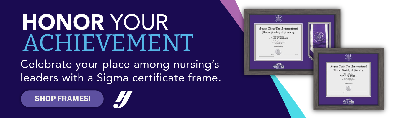Honor Your Achievement in a Sigma Frame!